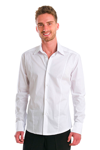 CAMU123 CAMICIA UOMO ELASTICIZZATA